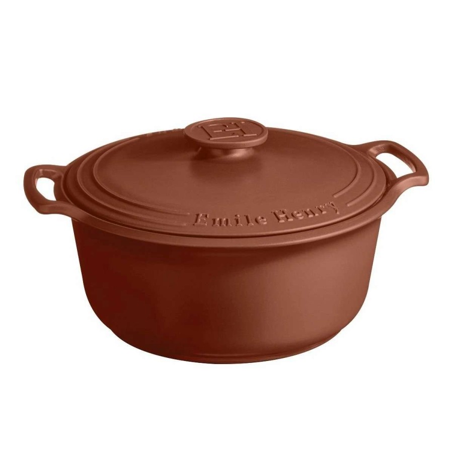 Dutch Ovens & Braisers * | Emile Henry 7.5-Quart Sublime Stewpot | Sienna