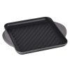 Grill Pans & Griddles * | Le Creuset 9.5 Square Signature Enameled Cast Iron Grill Pan | Oyster Grey