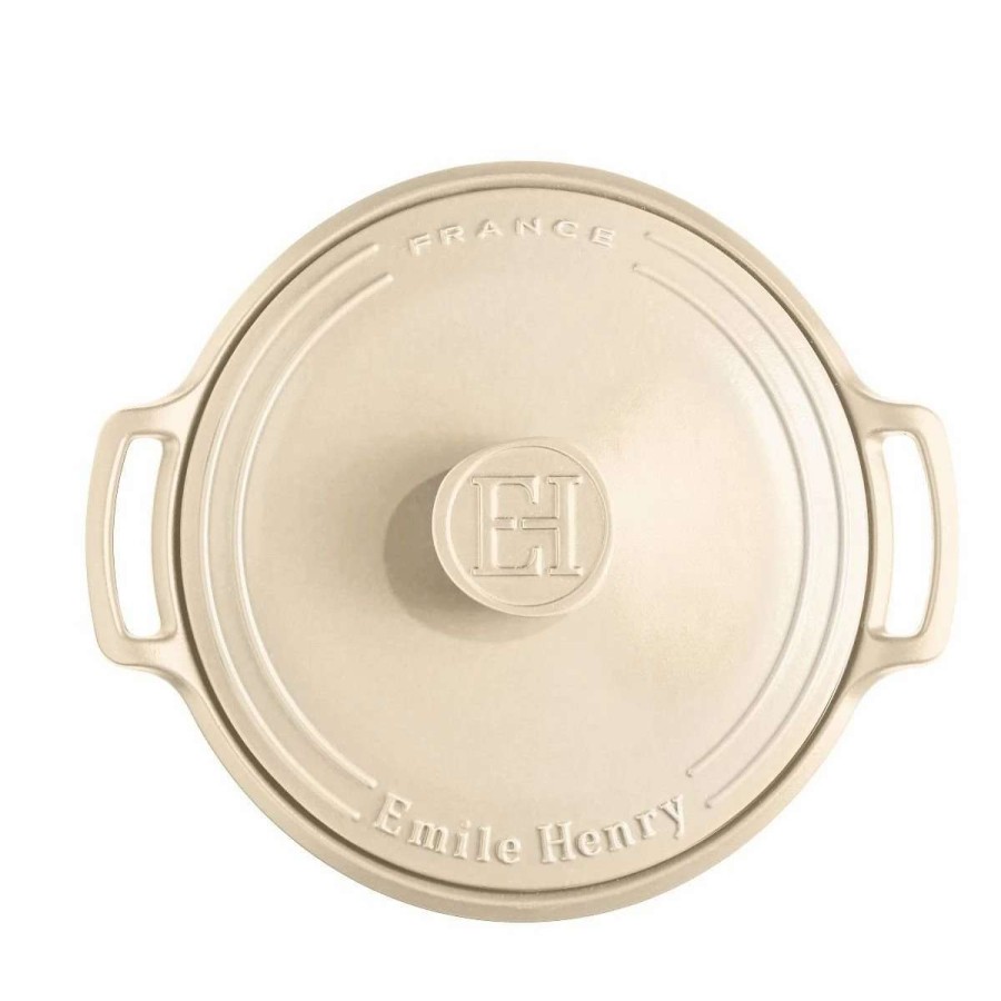 Dutch Ovens & Braisers * | Emile Henry 7.5-Quart Sublime Stewpot | Creme