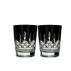 Barware * | Waterford Crystal Waterford Lismore Black Dof Tumblers, Pair