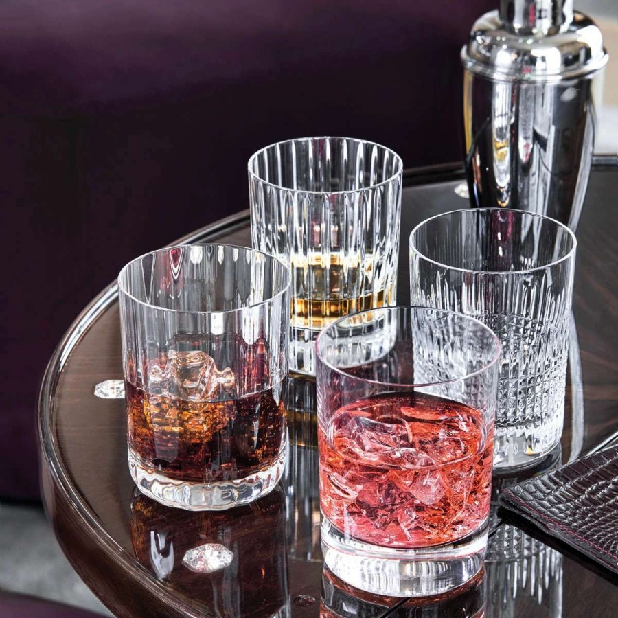 Barware * | Baccarat Crystal 4 Elements Tumblers, Gift Set Of Four