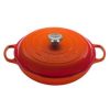 Dutch Ovens & Braisers * | Le Creuset 5 Qt. Signature Enameled Cast Iron Braiser With Stainless Steel Knob | Flame Orange