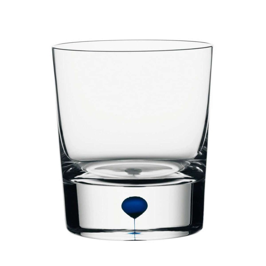 Barware * | Orrefors Kosta Boda Orrefors Intermezzo Blue Old Fashioned Tumbler, Single