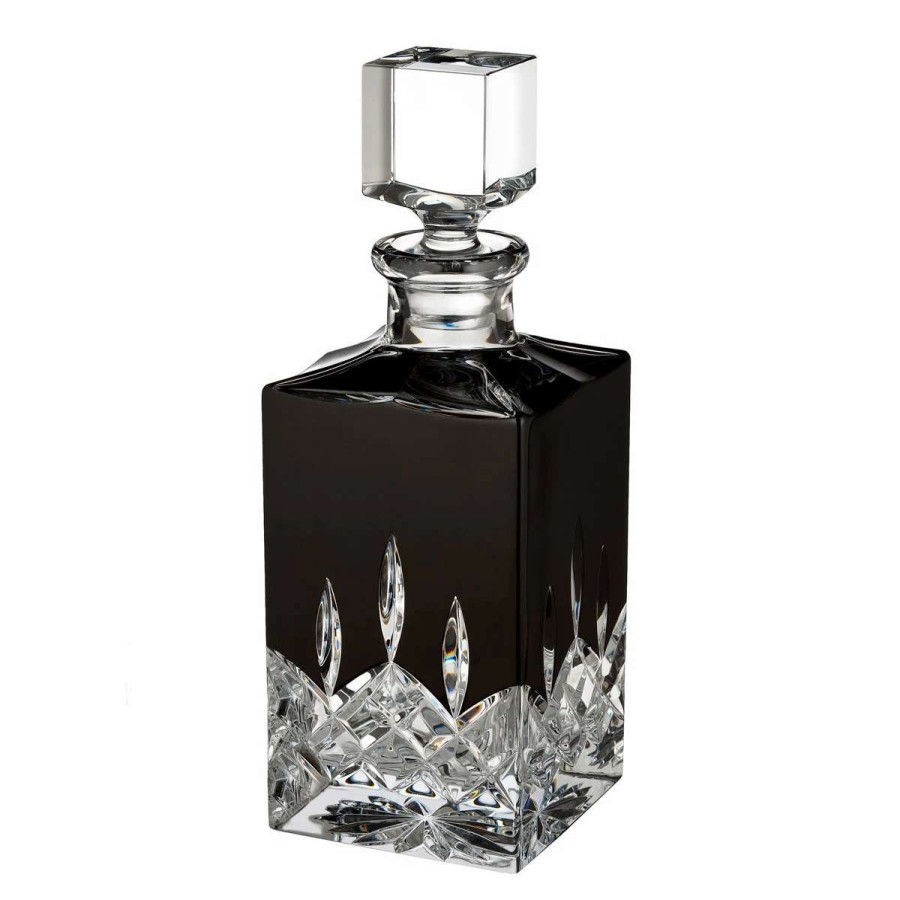 Barware * | Waterford Crystal Lismore Black Square Decanter