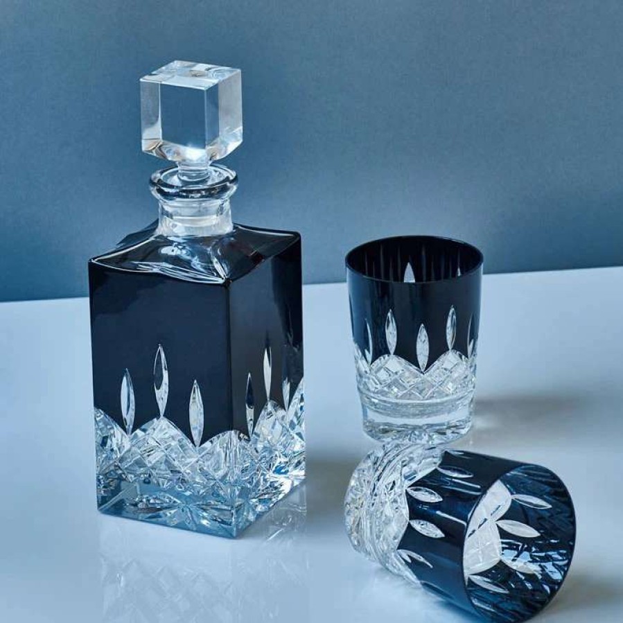 Barware * | Waterford Crystal Lismore Black Square Decanter