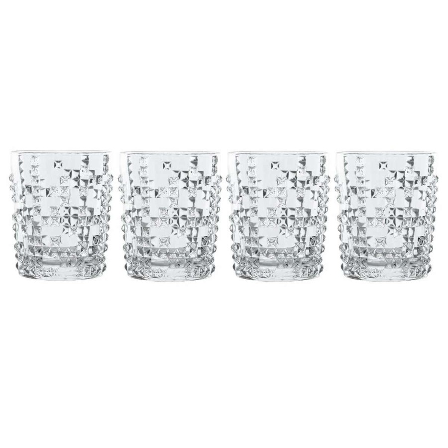 Barware * | Nachtmann Portmeirion Usa Nachtmann Punk Whiskey Tumbler, Set Of 4