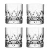 Barware * | Orrefors Kosta Boda Orrefors Crystal, Peak Crystal Dof Tumbler, Set Of Four