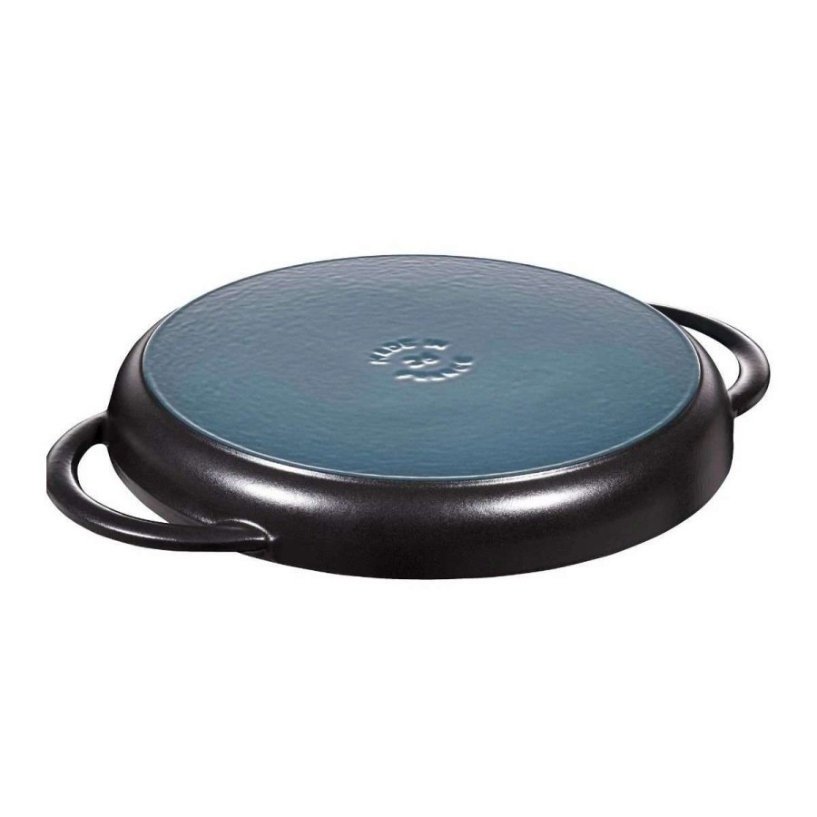 Grill Pans & Griddles * | Staub 10 Cast Iron Pure Grill Pan | Matte Black