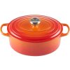 Dutch Ovens & Braisers * | Le Creuset 5 Qt. Oval Signature Dutch Oven With Stainless Steel Knob | Flame Orange