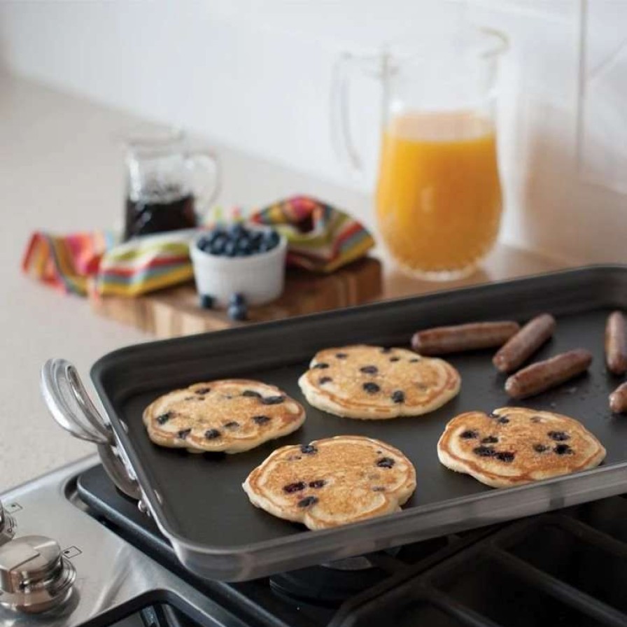 Grill Pans & Griddles * | Nordic Ware 2-Burner High-Sided Griddle