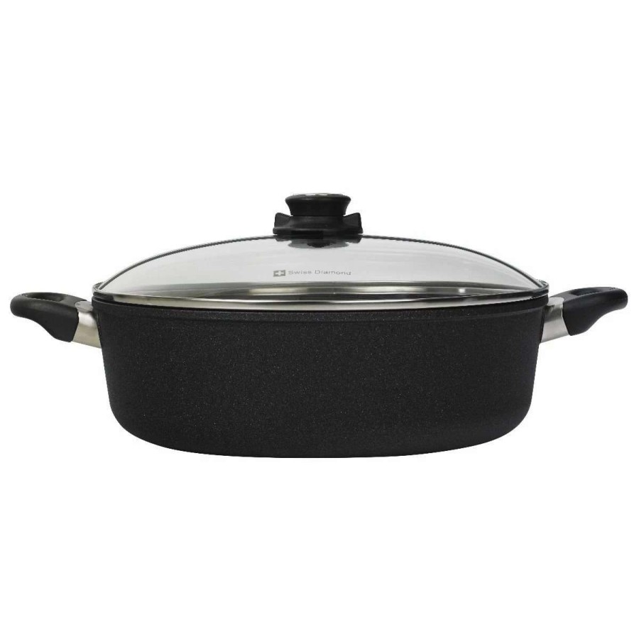 Dutch Ovens & Braisers * | Swiss Diamond | Xd Braiser With Lid 12.5 (7.2 Quart)