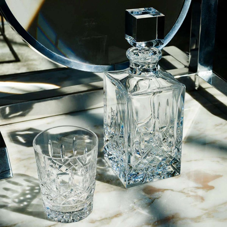 Barware * | Waterford Crystal Waterford Lismore Square Crystal Decanter, Clear