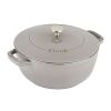 Dutch Ovens & Braisers * | Staub 3.75 Qt. Essential French Oven | Graphite Grey