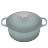 Dutch Ovens & Braisers * | Le Creuset 5.5 Qt. Round Signature Dutch Oven With Stainless Steel Knob | Sea Salt