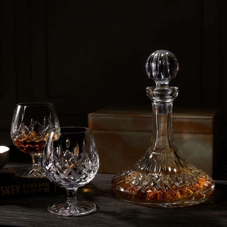 Barware * | Waterford Crystal Waterford Lismore Ships Decanter