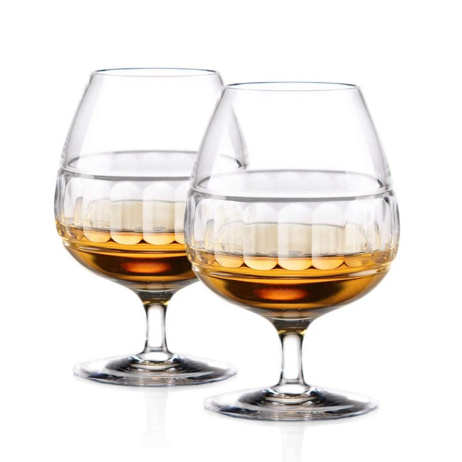 Barware * | Cashs Crystal Cashs Ireland, Dunloe Large Brandy, Cognac Glasses 1+1 Free