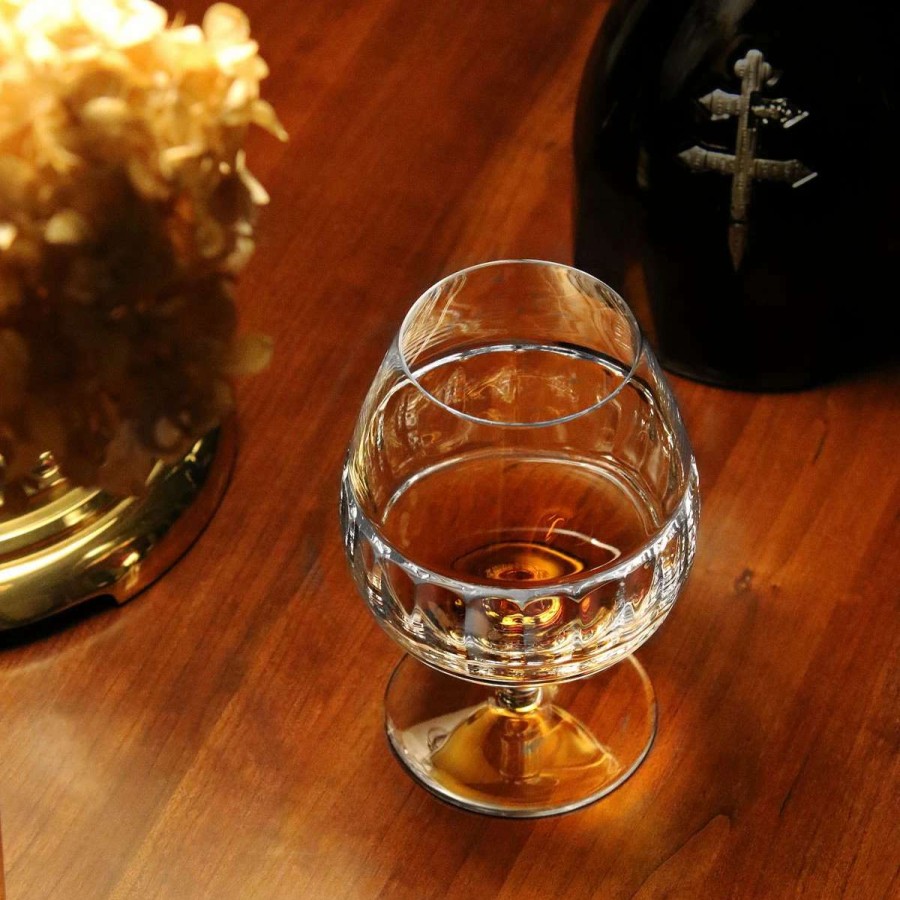 Barware * | Cashs Crystal Cashs Ireland, Dunloe Large Brandy, Cognac Glasses 1+1 Free