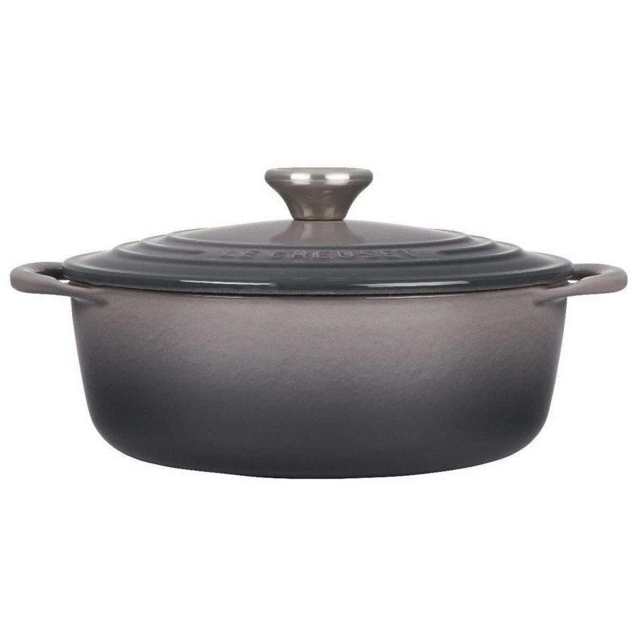 Dutch Ovens & Braisers * | Le Creuset 2.75 Qt. Shallow Round Dutch Oven | Oyster