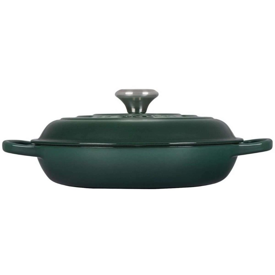 Dutch Ovens & Braisers * | Le Creuset 2.25 Qt. Signature Enameled Cast Iron Braiser With Stainless Steel Knob | Artichaut