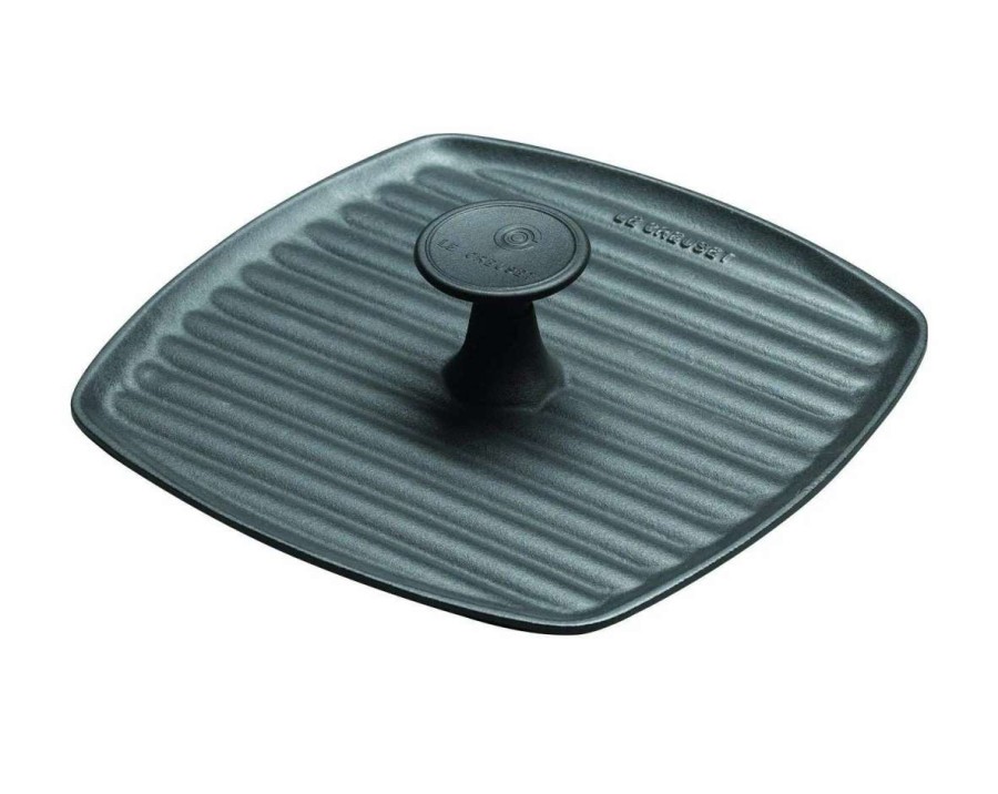 Grill Pans & Griddles * | Le Creuset 9 Panini Press | Satin Black