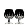 Barware * | Waterford Crystal, Lismore Black Brandy, Cognac Glasses, Pair