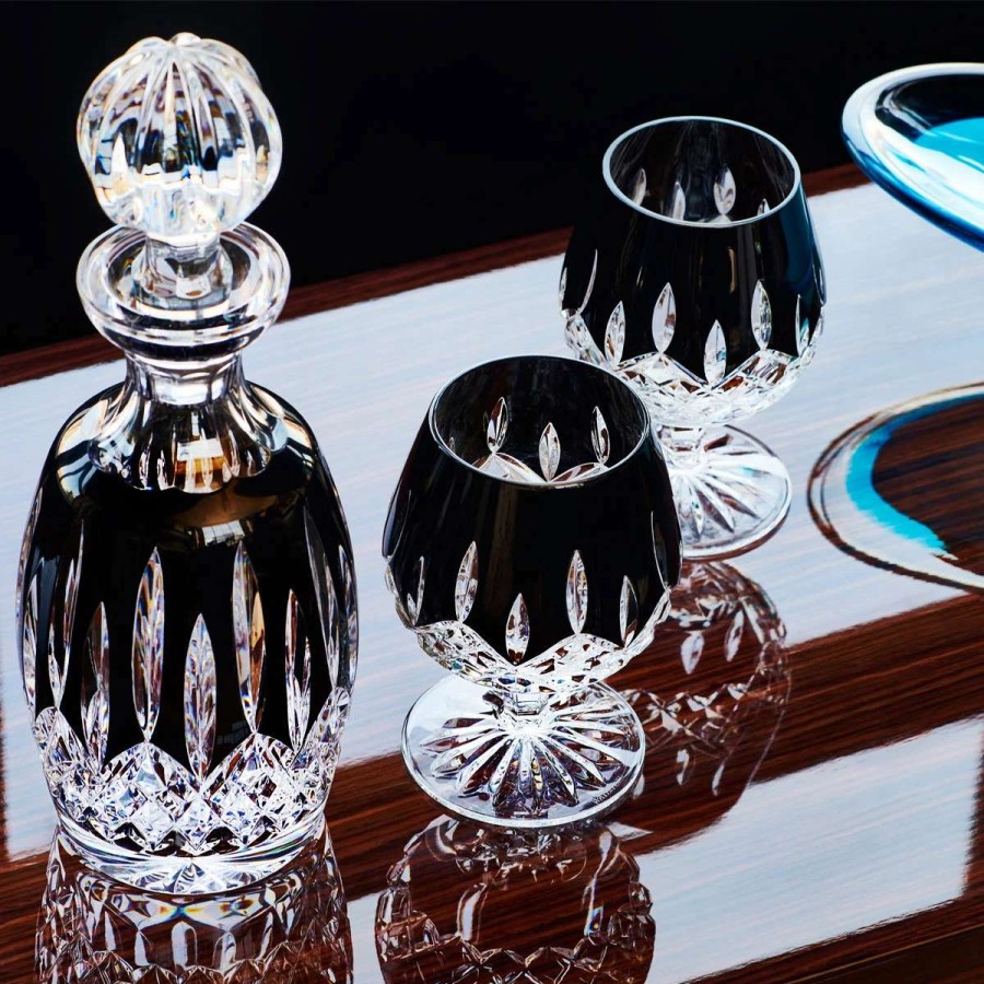 Barware * | Waterford Crystal, Lismore Black Brandy, Cognac Glasses, Pair