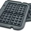 Grill Pans & Griddles * | Cuisinart Griddler Waffle Plates (Set Of 2)