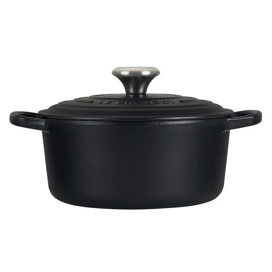 Dutch Ovens & Braisers * | Le Creuset 3.5 Qt. Round Signature Dutch Oven With Stainless Steel Knob | Licorice