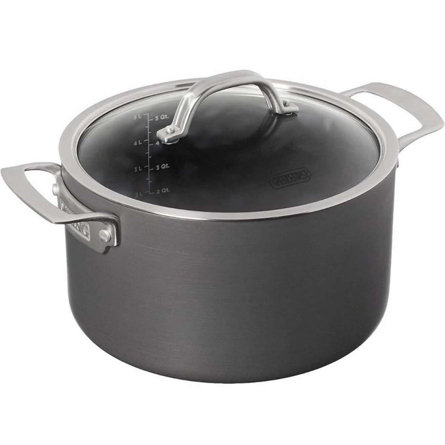 Dutch Ovens & Braisers * | Viking Hard Anodized Nonstick Dutch Oven | 6-Quart