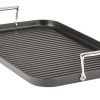 Grill Pans & Griddles * | All-Clad Ha1 Hard Anodzied Nonstick Grande Grille | 13 X 20