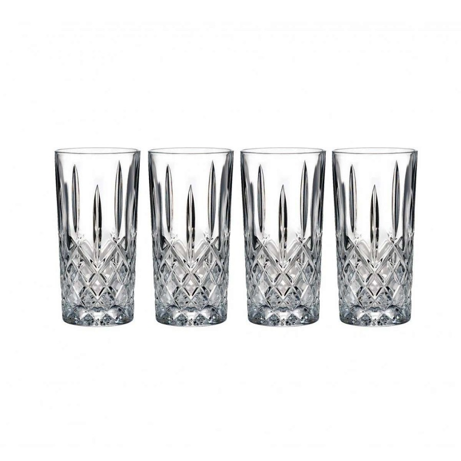 Barware * | Marquis By Waterford Crystal Markham Crystal Hiball, Set Of Four