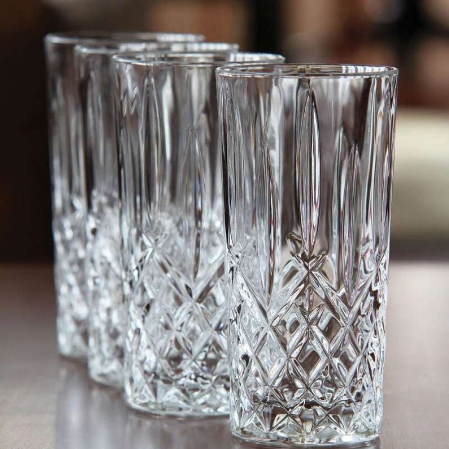 Barware * | Marquis By Waterford Crystal Markham Crystal Hiball, Set Of Four