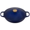 Dutch Ovens & Braisers * | Le Creuset 3.5Qt Signature Braiser Eiffel Tower Collection | Indigo