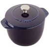 Dutch Ovens & Braisers * | Staub 1.5 Qt. Petite French Oven | Dark Blue