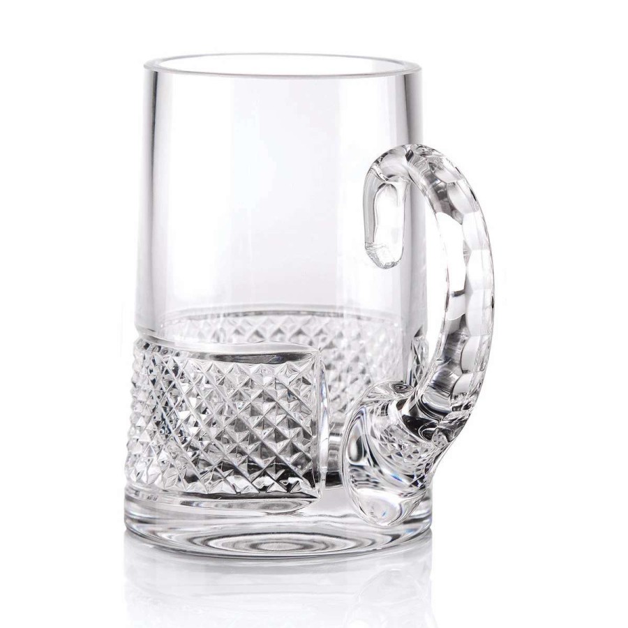 Barware * | Cashs Crystal Cashs Ireland, Cooper Tankard, Beer Mug, Single