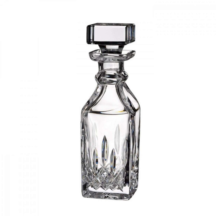 Barware * | Waterford Crystal Waterford Lismore Connoisseur Square Whiskey Crystal Decanter