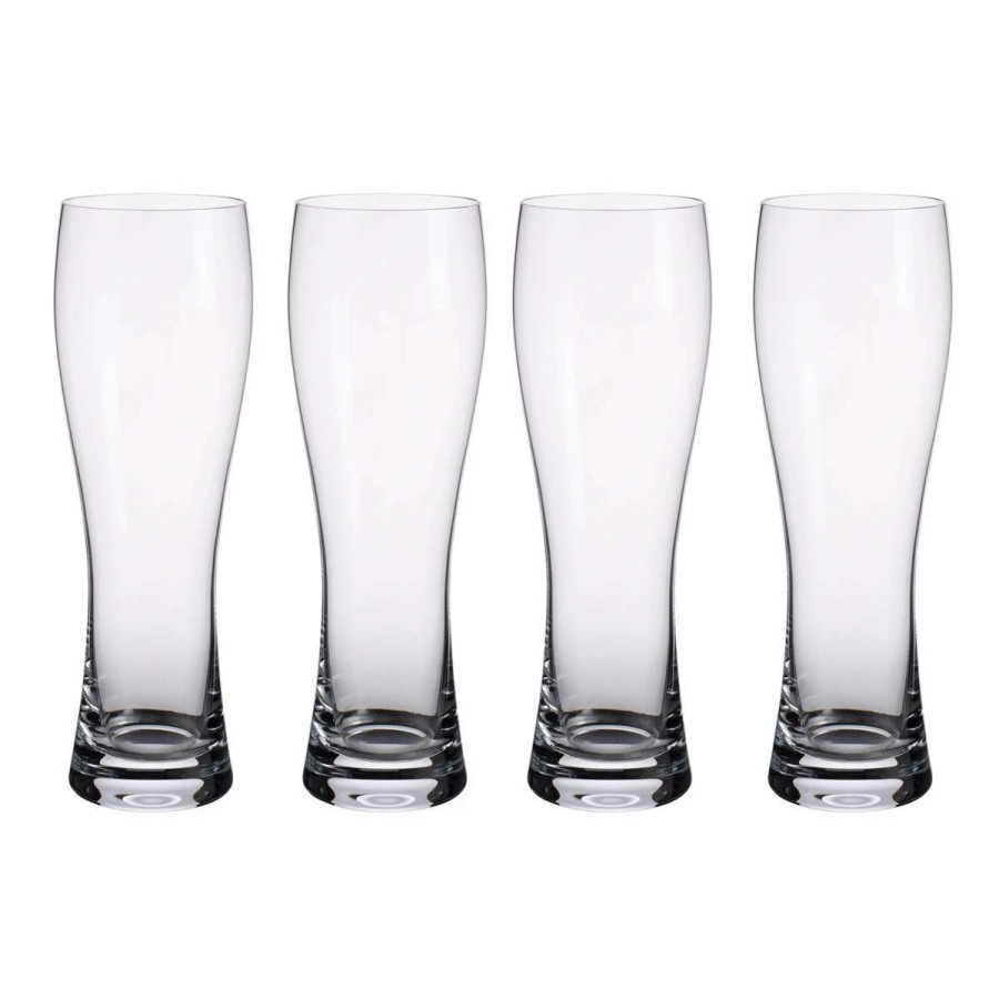 Barware * | Villeroy And Boch Purismo Beer Pilsner Glasses, Set Of Four