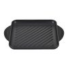 Grill Pans & Griddles * | Le Creuset 9.5 Square Signature Enameled Cast Iron Grill Pan | Licorice