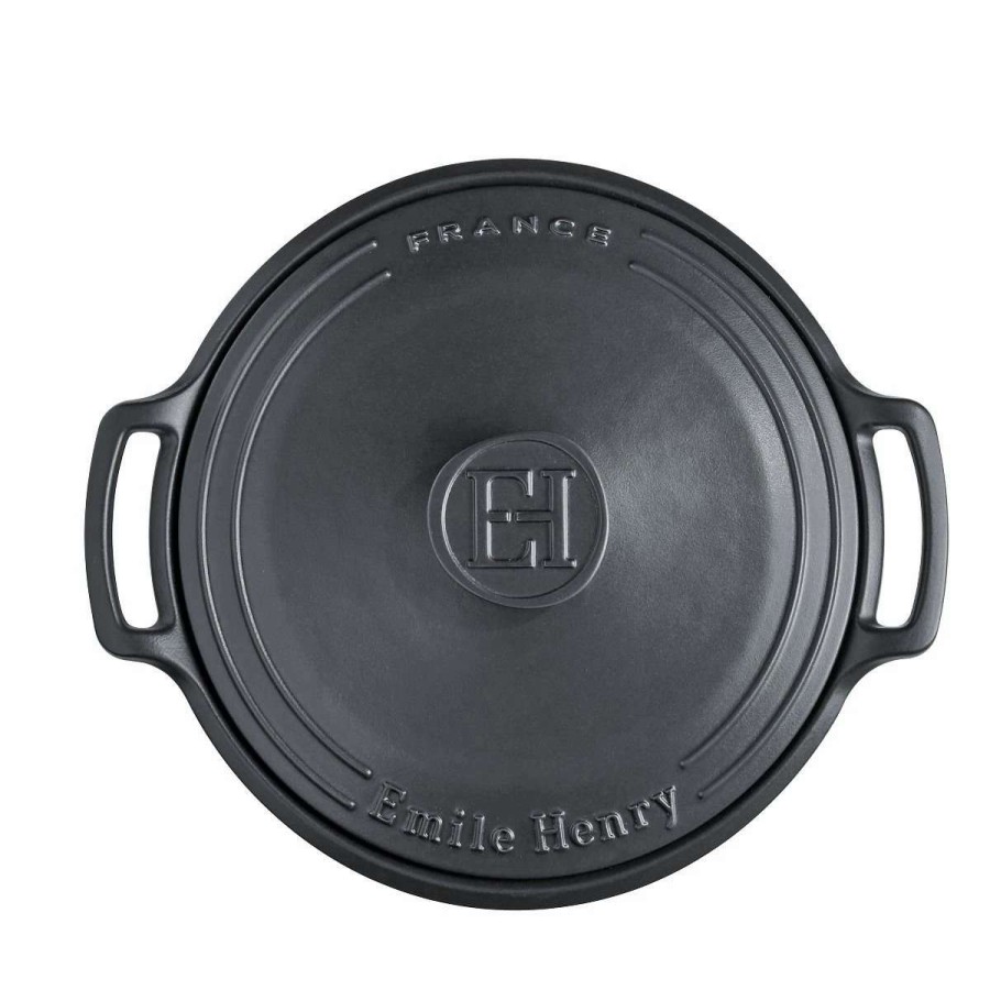 Dutch Ovens & Braisers * | Emile Henry 7.5-Quart Sublime Stewpot | Graphite