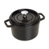 Dutch Ovens & Braisers * | Staub 1.25 Qt. Round Cocotte/Dutch Oven | Matte Black