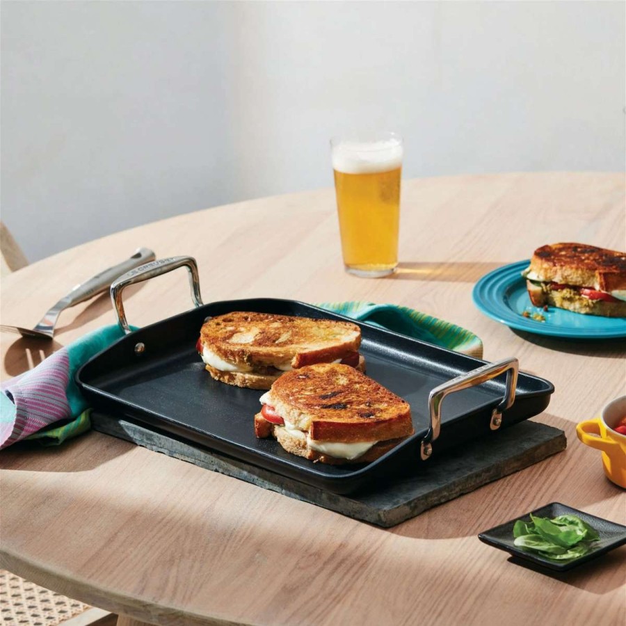 Grill Pans & Griddles * | Le Creuset 10 X 14 Rectangular Griddle | Toughened Nonstick Pro