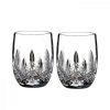 Barware * | Waterford Crystal, Lismore Rounded Whiskey Of Tumblers, Pair