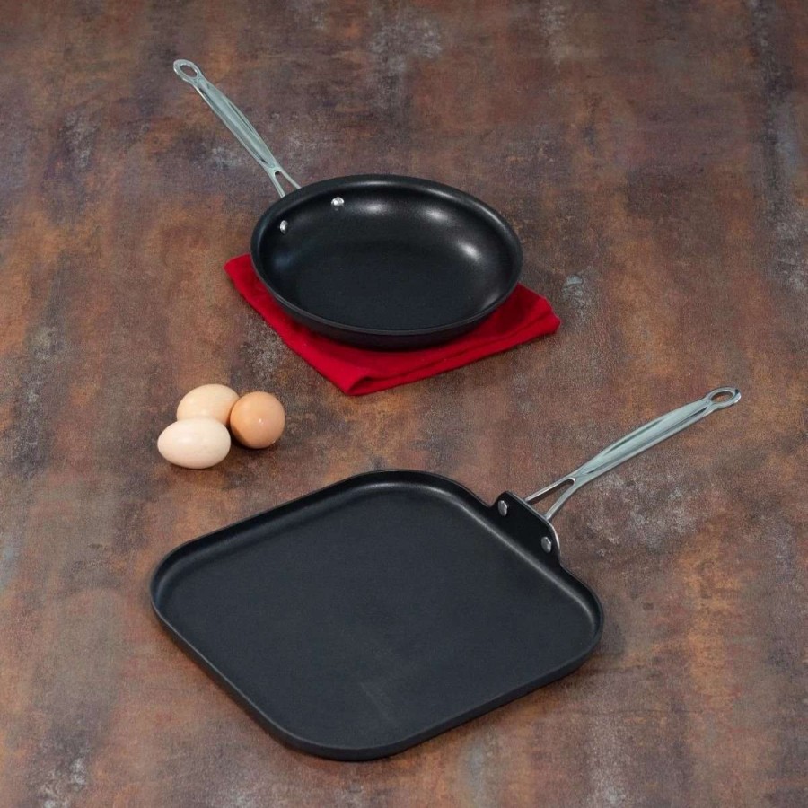 Grill Pans & Griddles * | Cuisinart Chef'S Classic Hard Anodized Nonstick 11 Square Griddle