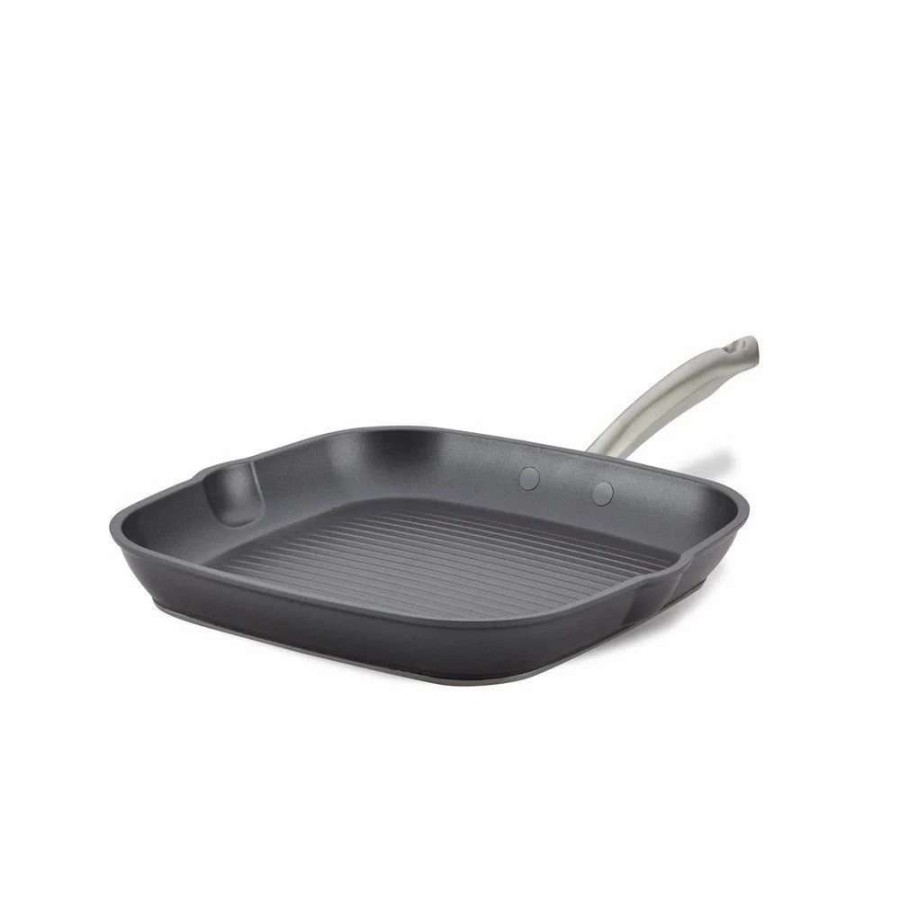 Grill Pans & Griddles * | Anolon Cookware Anolon Accolade 11 Square Grill Pan