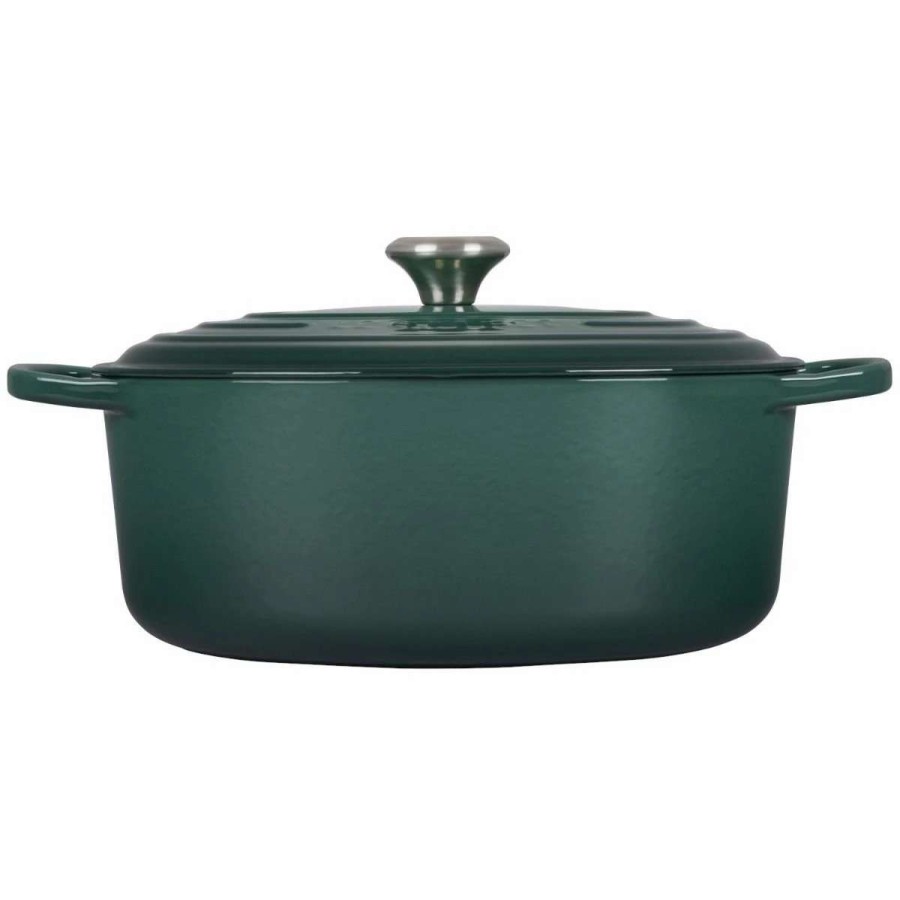 Dutch Ovens & Braisers * | Le Creuset 6.75 Qt. Oval Signature Dutch Oven With Stainless Steel Knob | Artichaut