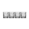 Barware * | Orrefors Kosta Boda Orrefors Crystal, City Dof Tumbler, Set Of Four